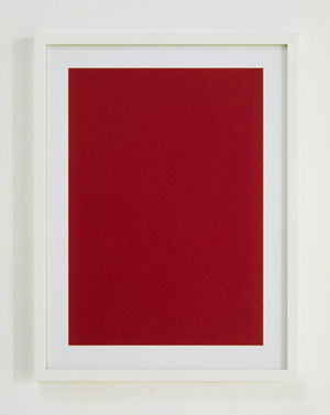Untitled 1997 (Intensive Red) sn91755 Wjm Kok